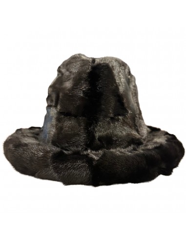 Kashani Men's Black Full Mink Fur Top Hat acheter