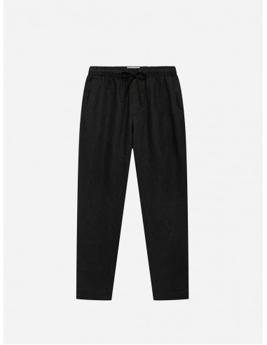 August Men's Organic Linen Trousers | Black Par le système avancé 