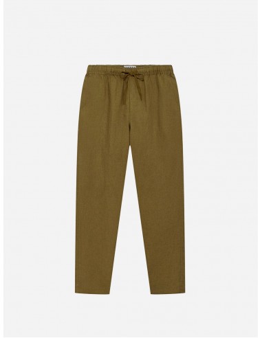 August Men's Organic Linen Trousers | Khaki plus qu'un jeu 