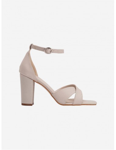 Amelia Vegan Leather Heeled Sandals | Beige sélection de produits