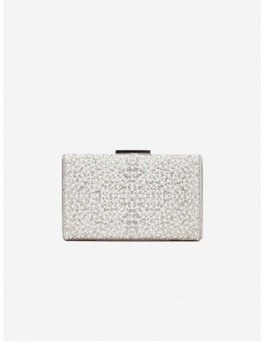 Clara Vegan Pearl Bridal Clutch | Ivory Vous souhaitez 