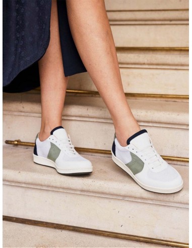 Orient Recycled Unisex Vegan Sneakers | Sage Green solde