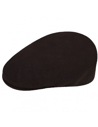 Kangol Black Wool Herringbone Cap 50-70% off 