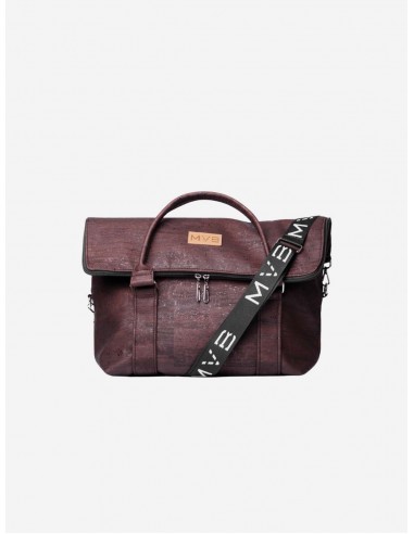 The Versa Cork Vegan Messenger Bag | Dark Brown commande en ligne