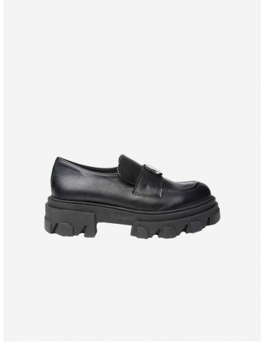 Blocky Vegan Grape Leather Loafers | Black pas cher 