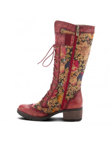 L'ARTISTE KISHA-FLORA RED BOOTS solde