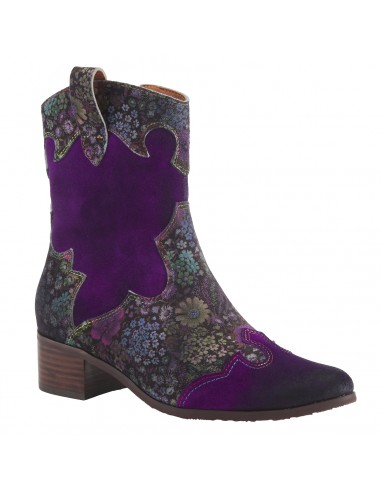 L'ARTISTE LADYLUCK WESTERN PURPLE BOOTIES En savoir plus