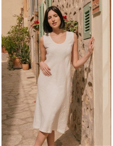 Ines Linen Midi Slip Dress | Multiple Colours store