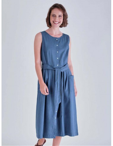 Margot Cotton Sleeveless Dress | Denim suggérées chez