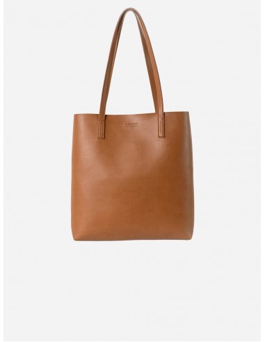 Georgia Unisex Apple Leather Tote Vegan Bag | Brown 2024