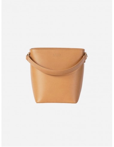 Bobbi Apple Leather Midi Vegan Bucket Bag | Brown en ligne des produits 