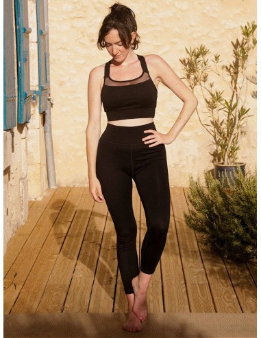 Surya TENCEL™ & Recycled Tulle Leggings | Black 2 - 3 jours ouvrés.