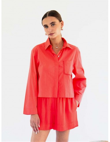 Diya Organic Cotton Poplin Blouse | Multiple Colours Les magasins à Paris