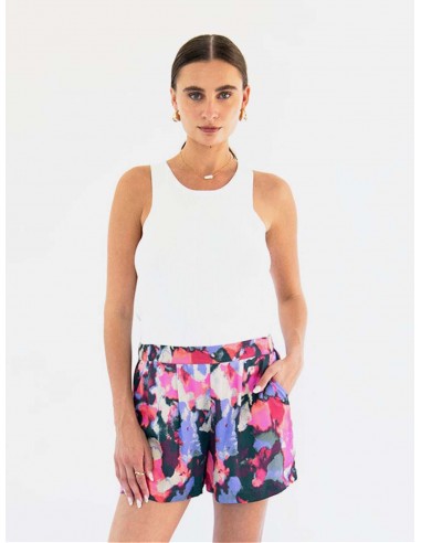 Diana Satin TENCEL™ Shorts | Gem Print outlet