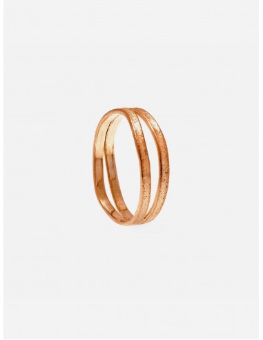 Fairtrade Gold Double Nest Wedding Ring | 18ct or 9ct JUSQU'A -70%! 