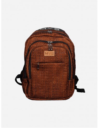 Xpedition Cork Vegan Backpack | Croco Brown paiement sécurisé