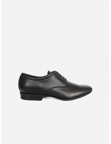 Bruno Men's Vegan Nappa Leather Derby Shoes | Black destockage