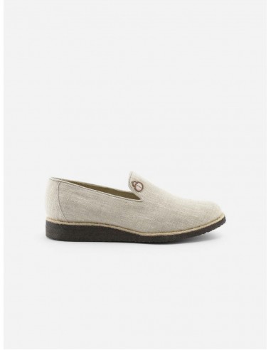 Donata Women's Organic Cotton & Linen Mocassins | Multiple Colours en linge