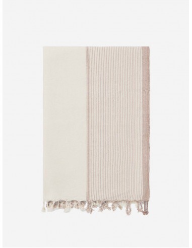 Mete Hand Loomed Cotton Vegan Peshtemal | Fawn destockage